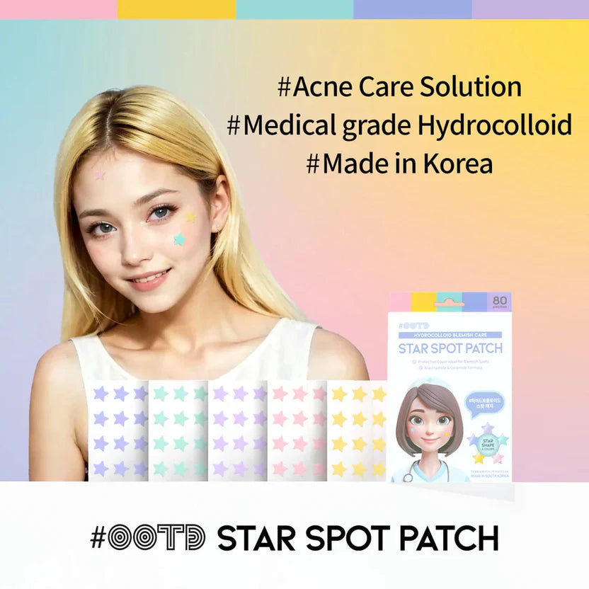OOTD Beauty Star Spot Patch 80 Patches