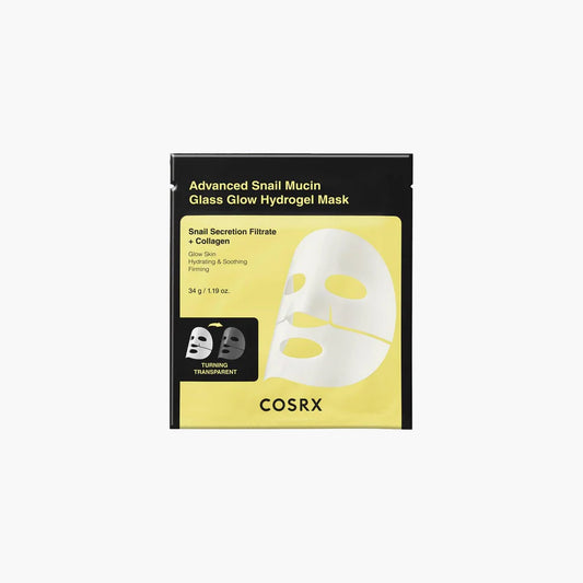 COSRX Advanced Snail Glass Glow Hydrogel Mask 1 Piece