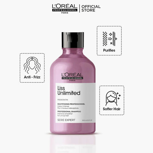 L'Oreal Professionnel Serie Expert Liss Unlimited Professional Shampoo 300 ml