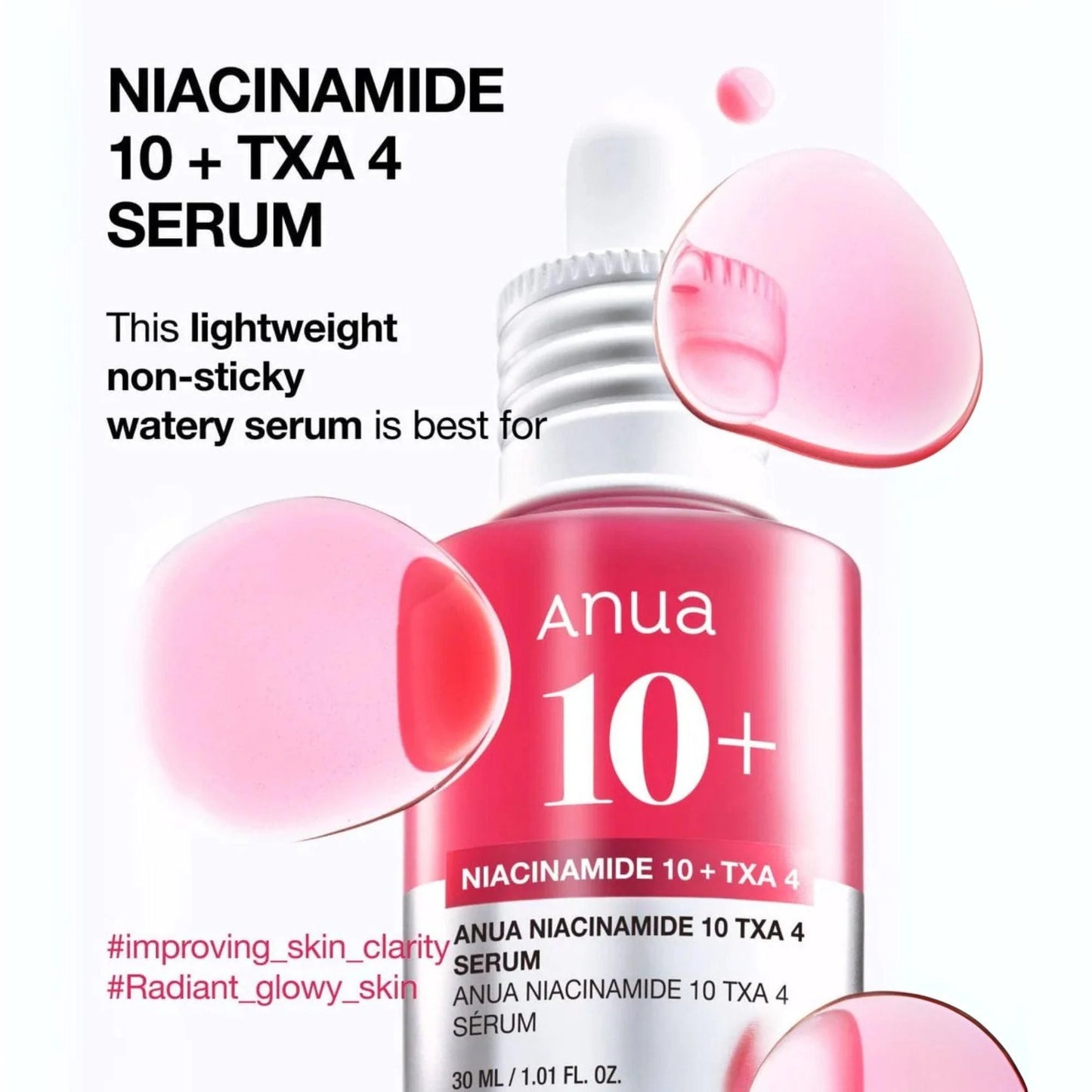 Anua Niacinamide 10 + TXA 4 Serum 30ml